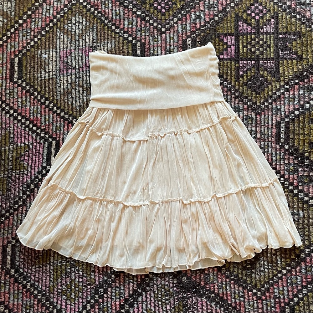 Y2k IZ Byer California Tiered Mini Skirt